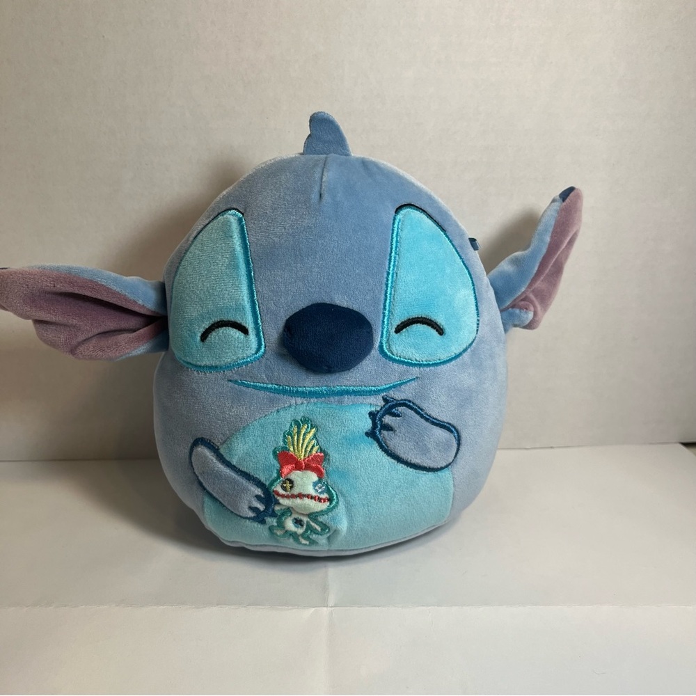 Disney Stitch and Scrump squishmallow plush toy 6.5 inches maker Jazwares.